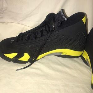 Black/Yellow Men’s Jordan’s